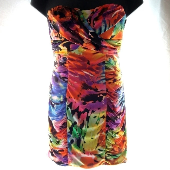 COLORFUL Festival Dress EUC 🌈 - Picture 1 of 9